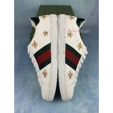 Gucci Ace Embroidered Bees and Stars 386750 A38F0 9073 White/Green/Red/Gold Sneakers