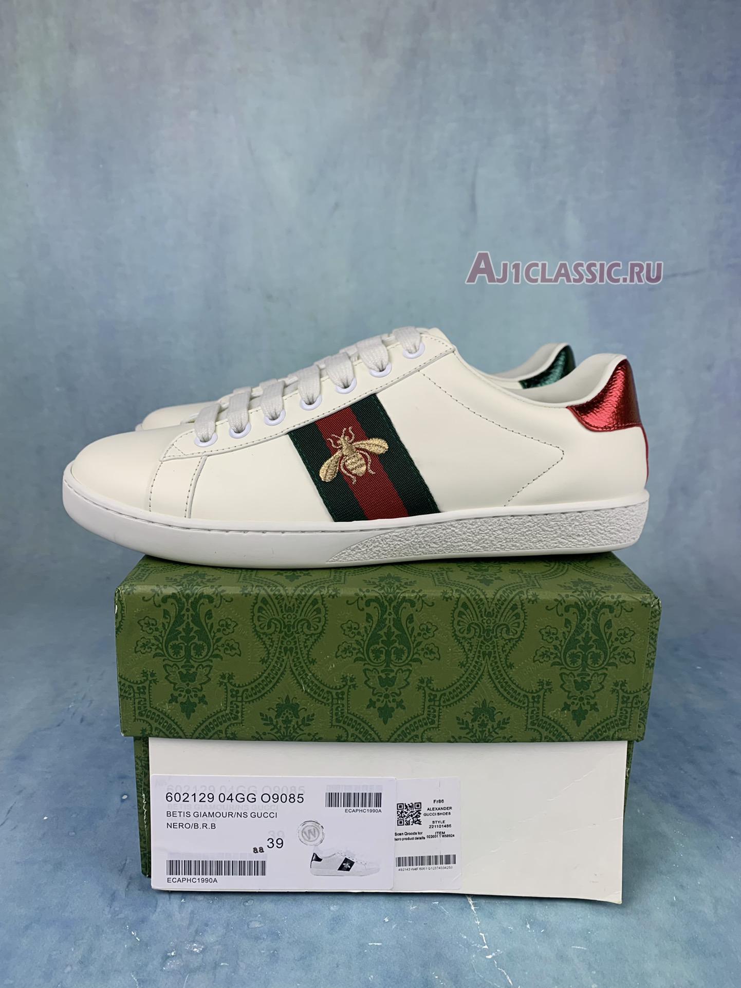 Gucci Ace Embroidered "Bee" 429446 02JP0 9064