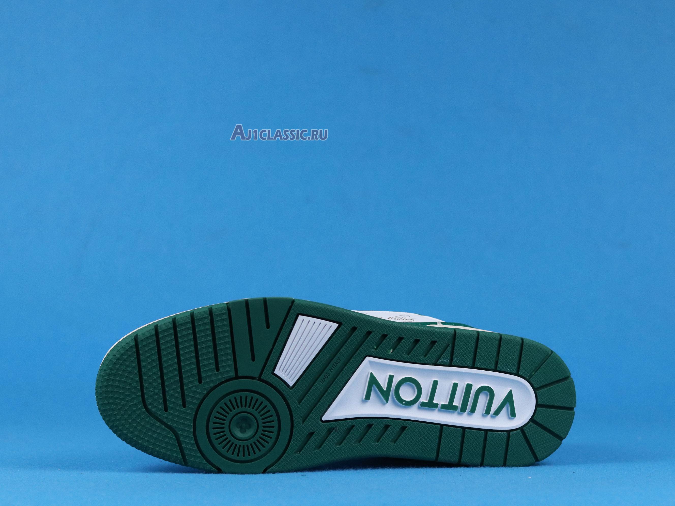 Louis Vuitton LV Trainer Sneaker Low "White Green" A54HS