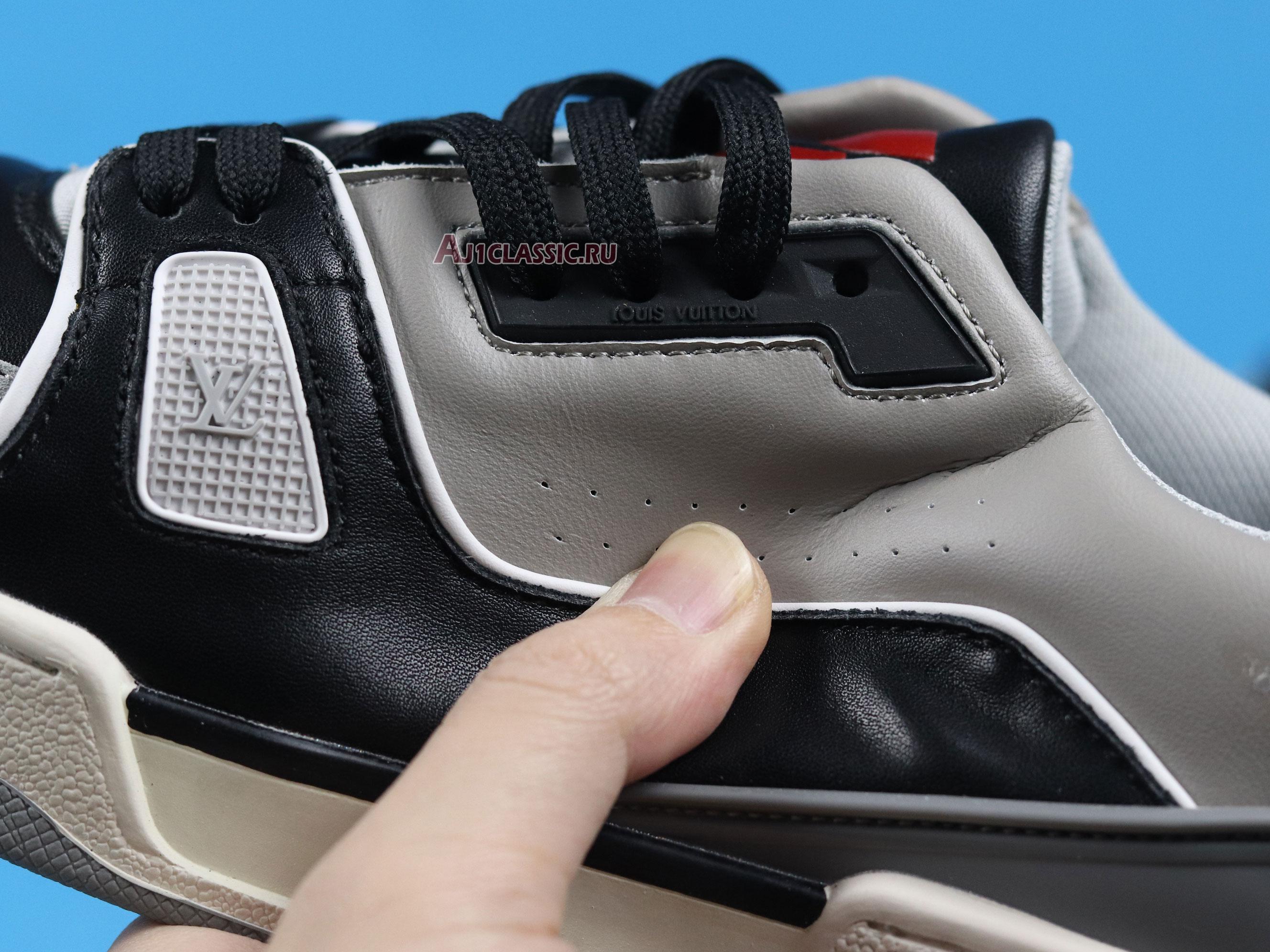 Louis Vuitton LV Trainer Sneaker Low "Black Grey" 1A54H5