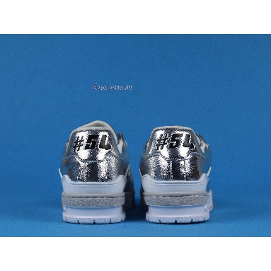 Louis Vuitton LV Trainer Sneaker Low Silver White 1A8KGO Silver/White Sneakers