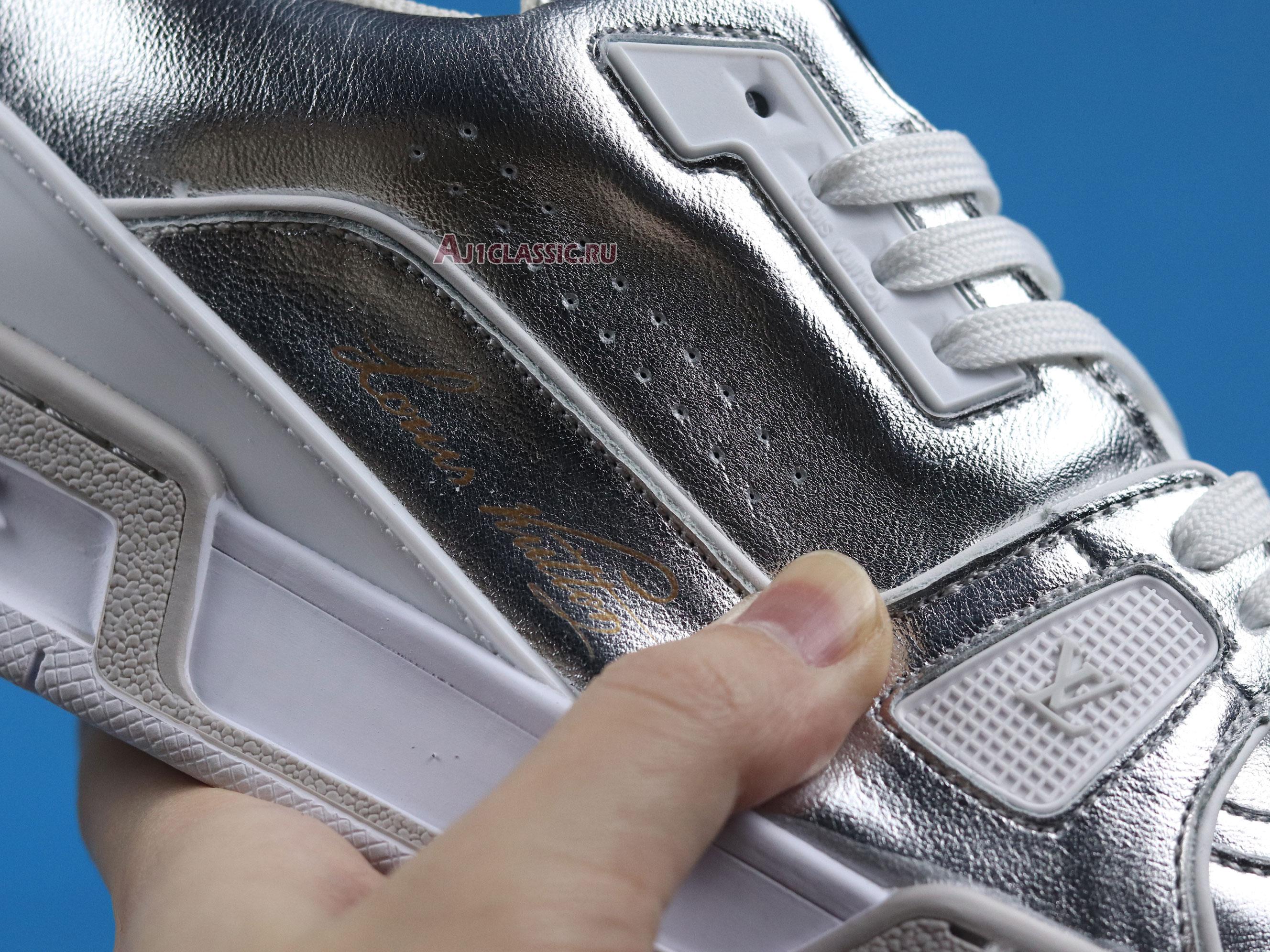 Louis Vuitton LV Trainer Sneaker Low "Silver White" 1A8KGO
