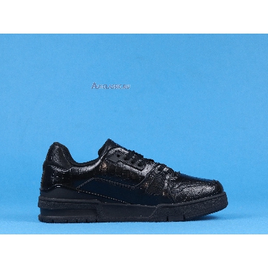 Louis Vuitton LV Trainer Low Black 1A5EP0 Black/Black Sneakers