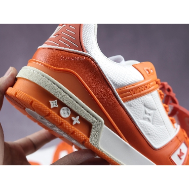 Louis Vuitton Trainer Low Orange Monogram 1A811Y Orange/White Sneakers