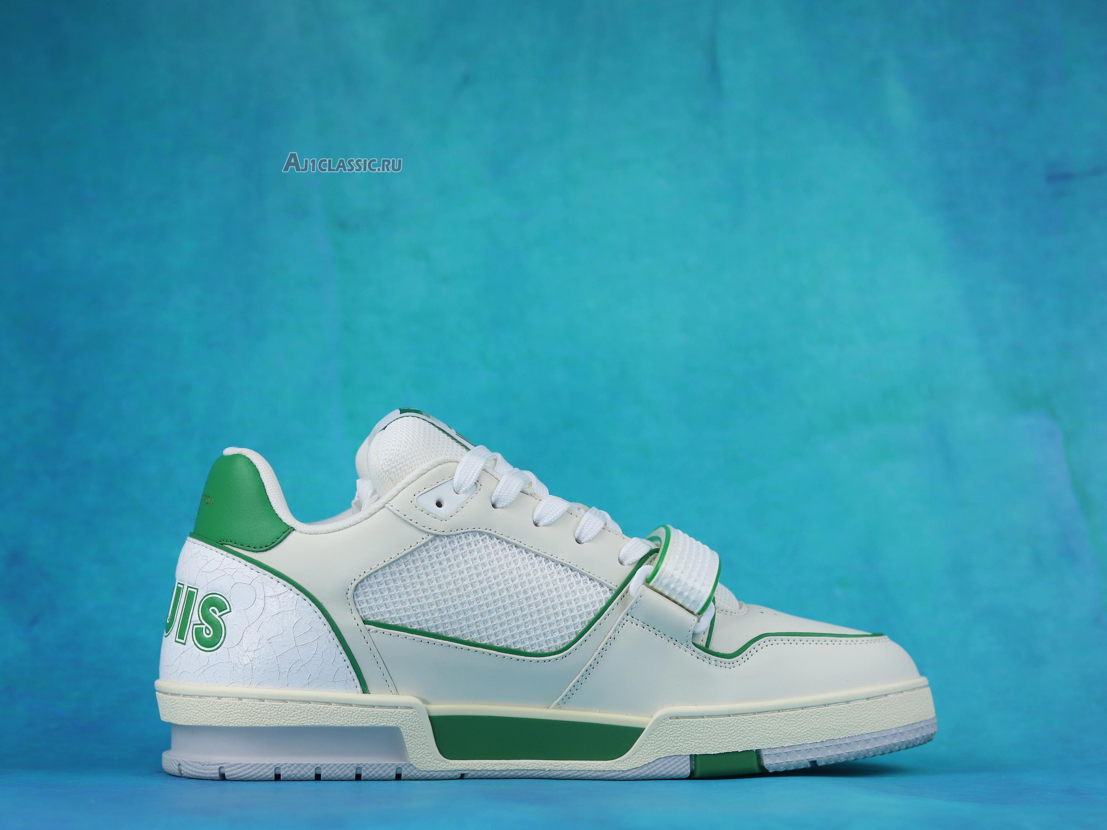 Louis Vuitton Trainer Low "Green Mesh" 1A98V1