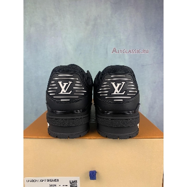 Louis Vuitton Trainer Black Monogram 1AAREY Black/Black/White Sneakers