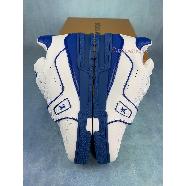 Louis Vuitton Trainer White Blue Signature 1A8SJV White/Blue Sneakers