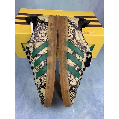 Adidas x Gucci Gazelle Green Snake Pattern IE2262-2 Brown/Green/Black Sneakers