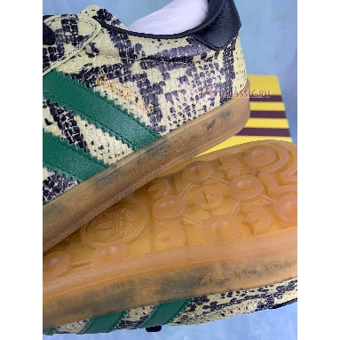 Adidas x Gucci Gazelle Green Snake Pattern IE2262-2 Brown/Green/Black Sneakers