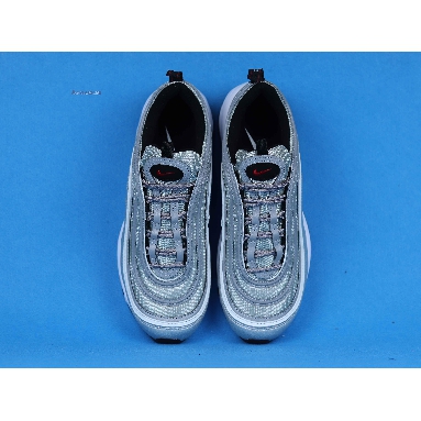 Nike Air Max 97 OG QS Silver Bullet 885691-001 Metallic Silver/Varsity Red Sneakers