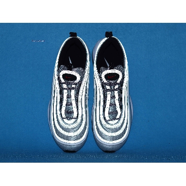 Nike Air Max 97 OG QS Silver Bullet 885691-001 Metallic Silver/Varsity Red Sneakers