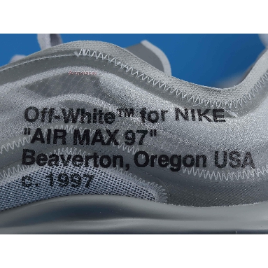 Off-White x Nike Air Max 97 Menta AJ4585-101 Off White/Wolf Grey-White-Menta Sneakers