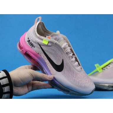 Serena Williams x Off-White x Nike Air Max 97 OG Queen AJ4585-600 Elemental Rose/Barely Rose-Black-White Sneakers
