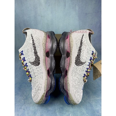 Nike Air Max Scorpion Flyknit Hiking FJ7070-001 White/Brown/Blue/Pink Sneakers
