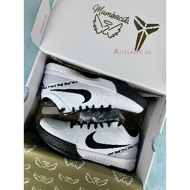 Nike Zoom Kobe 4 Protro Mambacita FJ9363-100 White/White/Black/Metallic Gold Sneakers