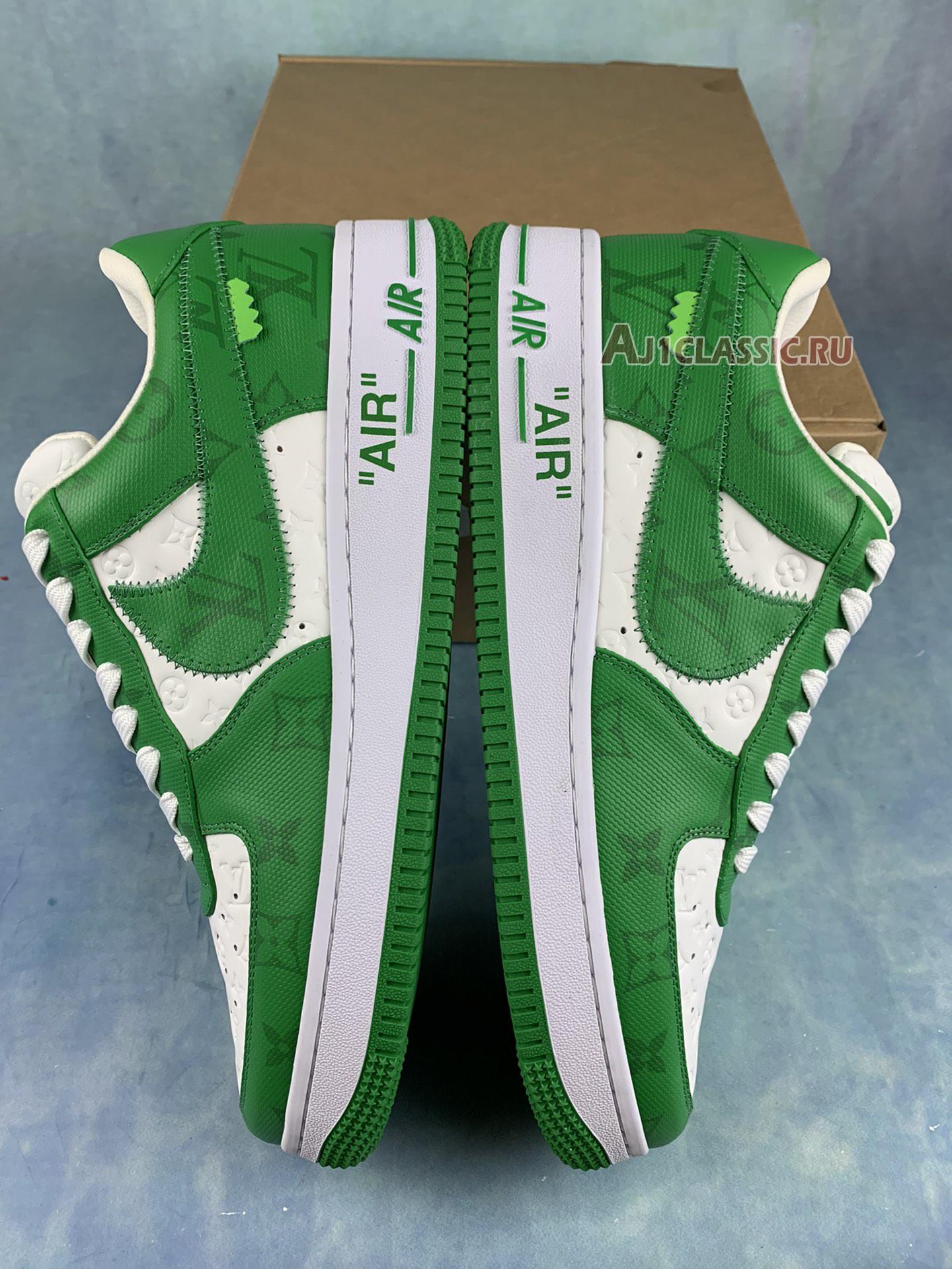 Louis Vuitton x Nike Air Force 1 Low "White Gym Green" 7108-6-2