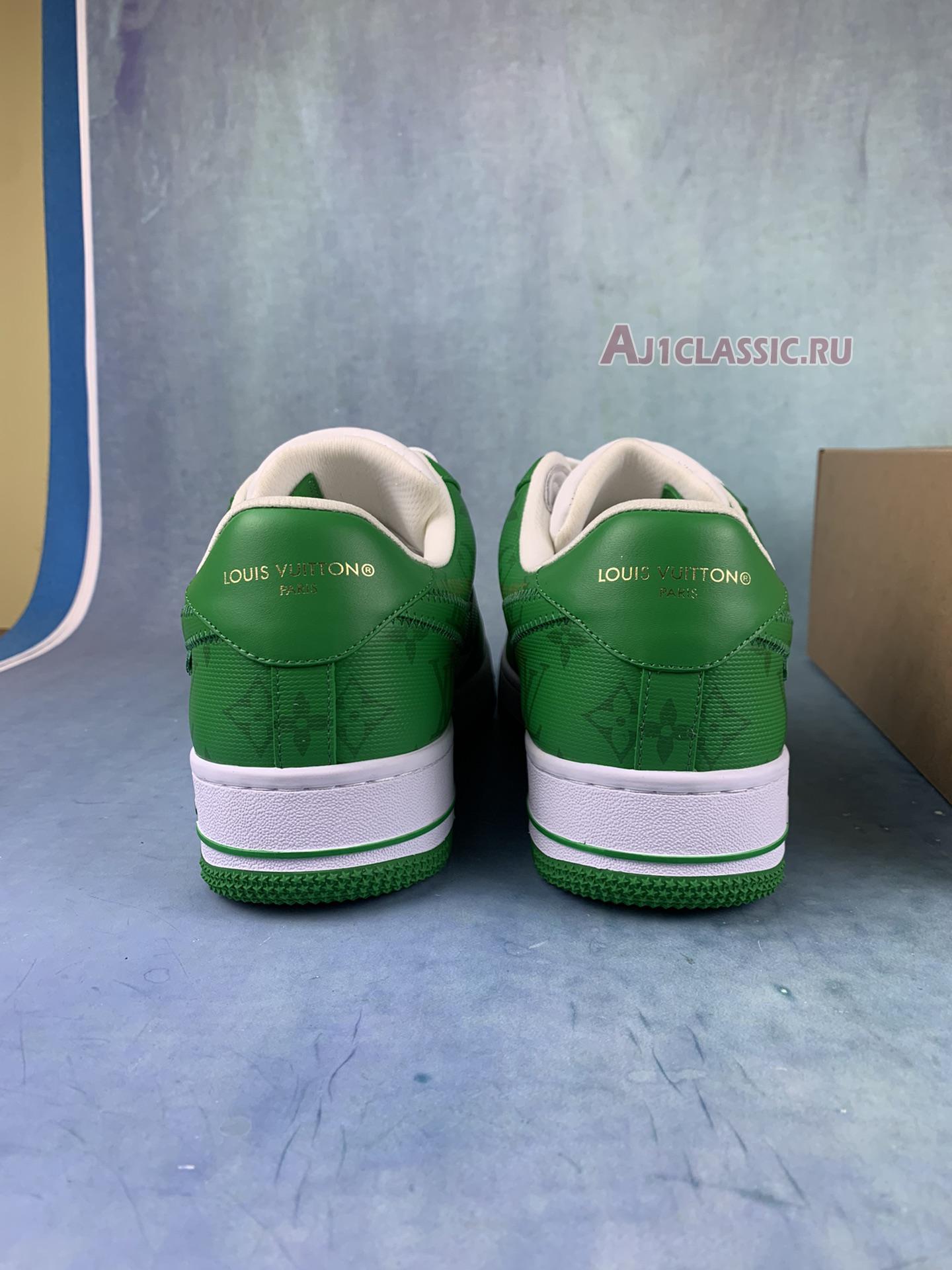 Louis Vuitton x Nike Air Force 1 Low "White Gym Green" 7108-6-2