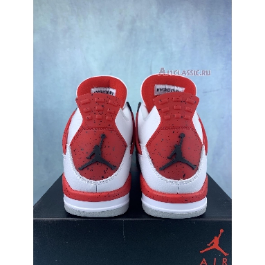 Air Jordan 4 Retro Red Cement DH6927-161 White/Fire Red/Black/Neutral Grey Sneakers
