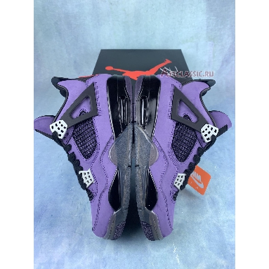 Travis Scott x Air Jordan 4 Retro Purple Suede - Black Midsole AJ4-766296 Purple Dynasty/Varsity Red/Black Sneakers