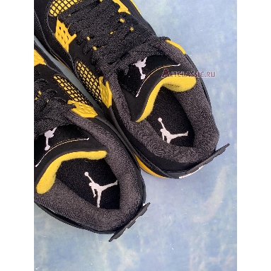 Air Jordan 4 Retro Thunder DH6927-017 Black/Tour Yellow Sneakers