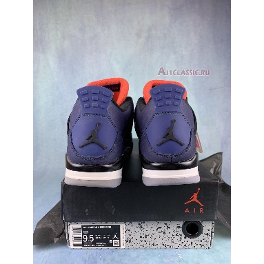 Air Jordan 4 Winter Loyal Blue CQ9597-401-2 Loyal Blue/White/Habanero Red/Black Sneakers