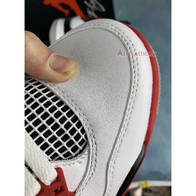 Air Jordan 4 Retro OG Fire Red DC7770-160-2 White/Black/Tech Grey/Fire Red Sneakers