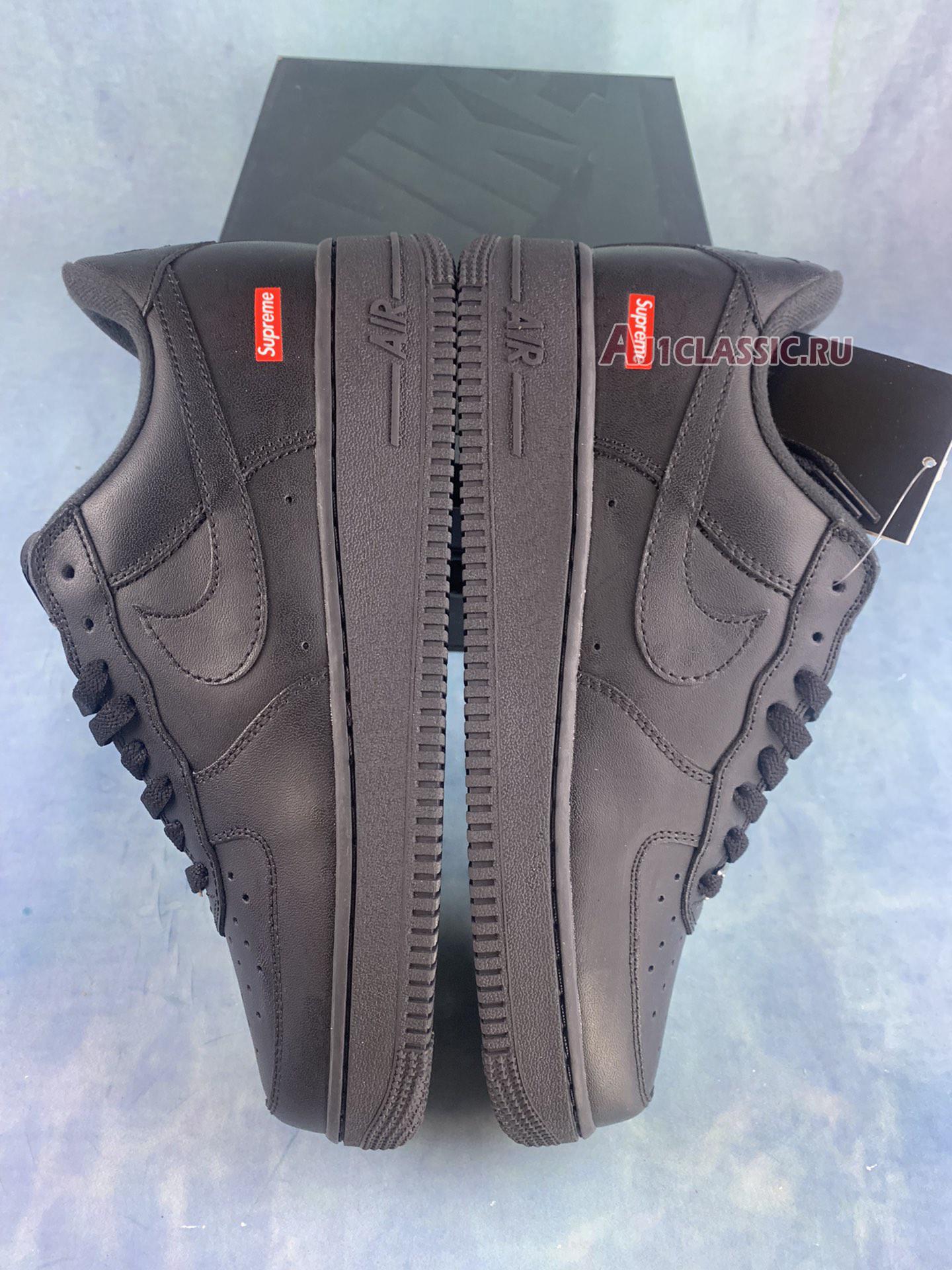 Supreme x Nike Air Force 1 Low "Box Logo - Black" CU9225-001