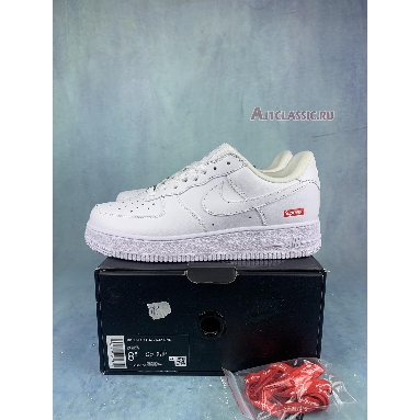 Supreme x Nike Air Force 1 Low Box Logo - White CU9225-100-2 White/White Sneakers