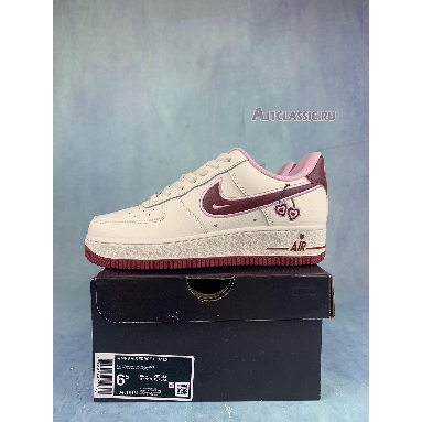 Nike Air Force 1 Low Valentines Day 2023 FD4616-161 White/Burgundy/Pink Sneakers