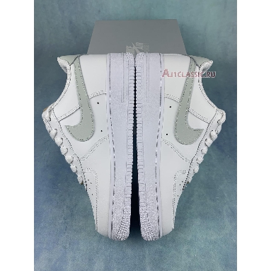 Nike Air Force 1 White Light Silver CZ0270-106-2 White/White/Light Silver/Light Silver Sneakers