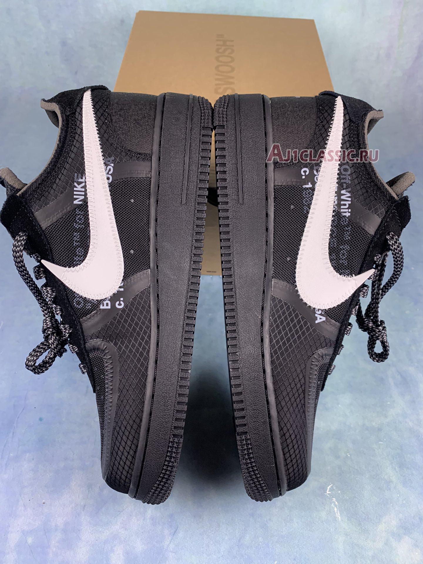 Off-White x Nike Air Force 1 Low "Black" AO4606-001-2
