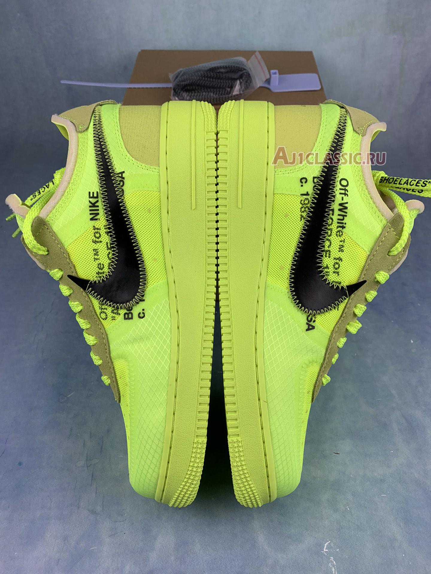 Off-White x Nike Air Force 1 Low "Volt" AO4606-700-2