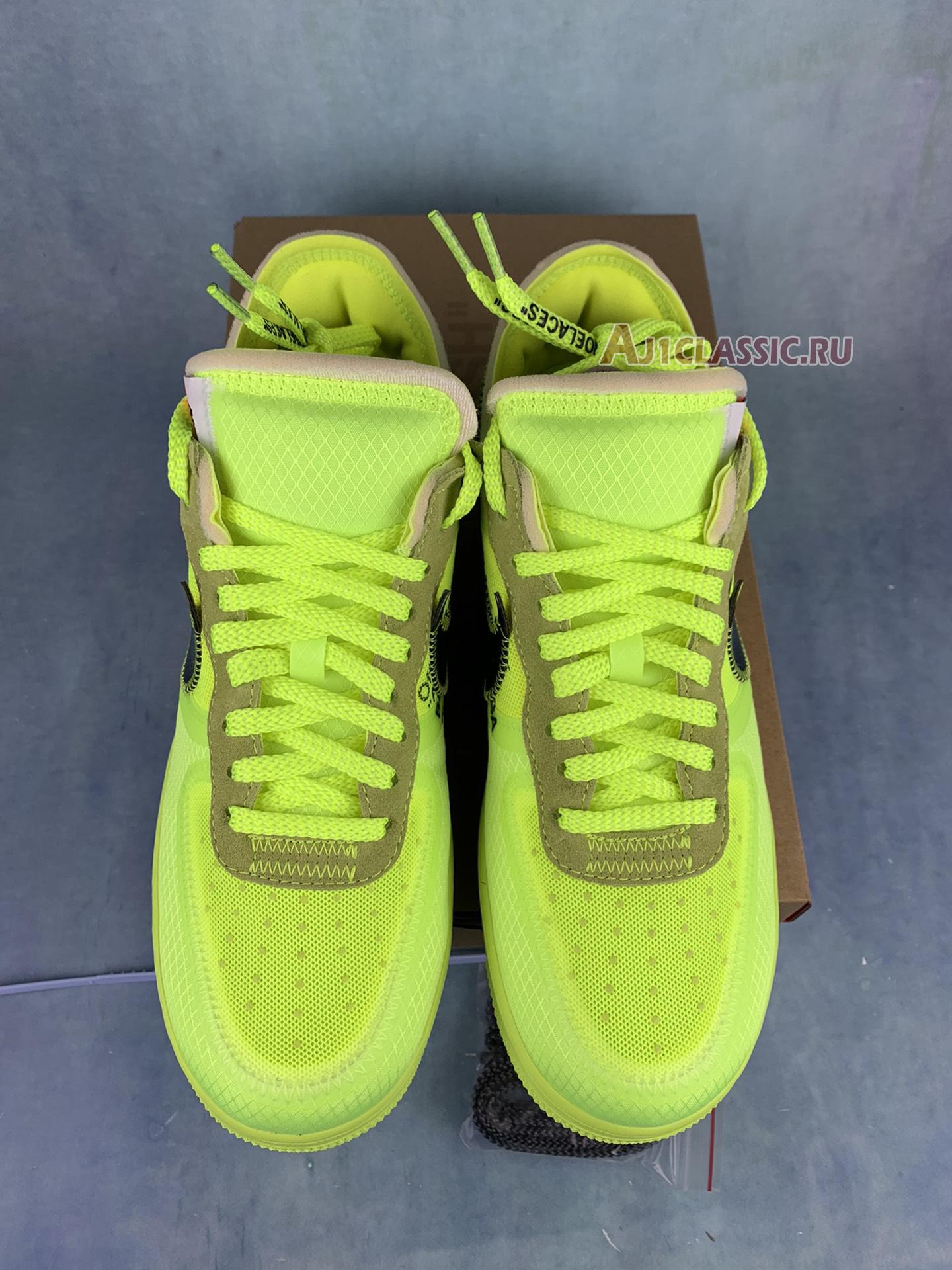 Off-White x Nike Air Force 1 Low "Volt" AO4606-700-2