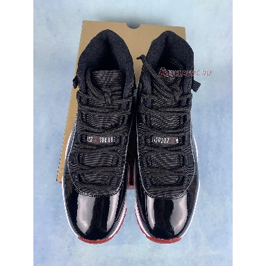 Air Jordan 11 Retro Bred 378037-061-2 Black/White/Varsity Red Sneakers