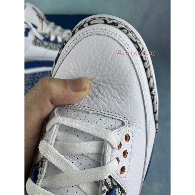 Air Jordan 3 Retro Washington Wizards CT8532-148 White/Metallic Copper/True Blue/Cement Grey Sneakers