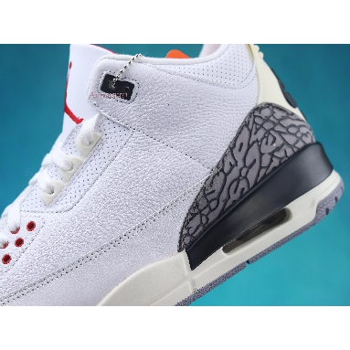 Air Jordan 3 Retro White Cement Reimagined DN3707-100 Summit White/Fire Red/Black/Cement Grey Sneakers