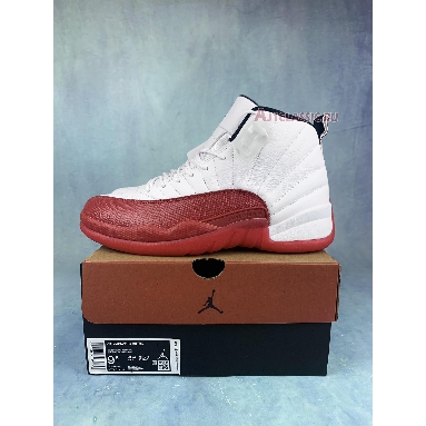 Air Jordan 12 Retro Cherry CT8013-116 White/Black-Varsity Red Sneakers