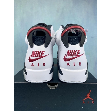 Air Jordan 6 Retro OG Carmine 2021  CT8529-106-2 White/Black/Carmine Sneakers