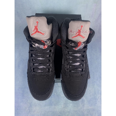 Air Jordan 5 OG Metallic 2016 845035-003 Black/Metallic Silver Sneakers