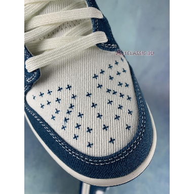 Nike Dunk Low SE Sashiko - Industrial Blue DV0834-101 Summit White/Summit White/Industrial Blue/Industrial Blue Sneakers