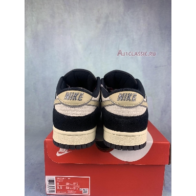 Nike Dunk Low Black Suede DV3054-001 Black/Team Gold-Coconut Milk Sneakers