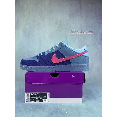 Run The Jewels x Nike Dunk Low SB 4/20 DO9404-400 Deep Royal Blue/Active Pink/Blue Chill Sneakers