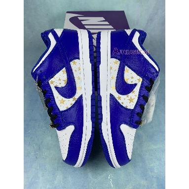 Supreme x Nike Dunk Low OG SB QS Hyper Royal DH3228-100-2 White/Metallic Gold/Hyper Blue Sneakers