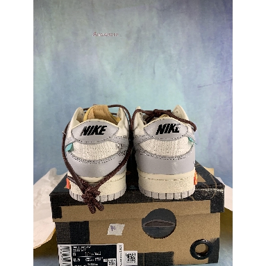 Off-White x Nike Dunk Low Lot 46 of 50 DM1602-102 Sail/Neutral Grey Sneakers