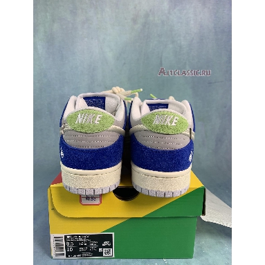 Fly Streetwear x Nike Dunk Low Pro SB Gardenia DQ5130-400 Game Royal/Sail/Grey Fog Sneakers