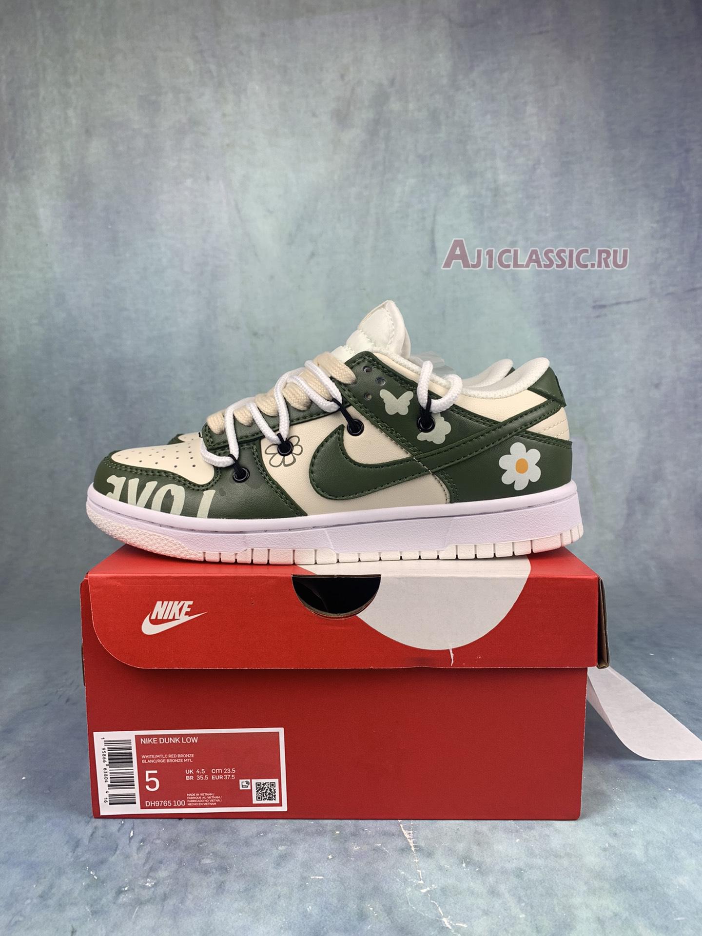 Off-White x Nike Dunk Low "Green Bloom" DH9765-100-2