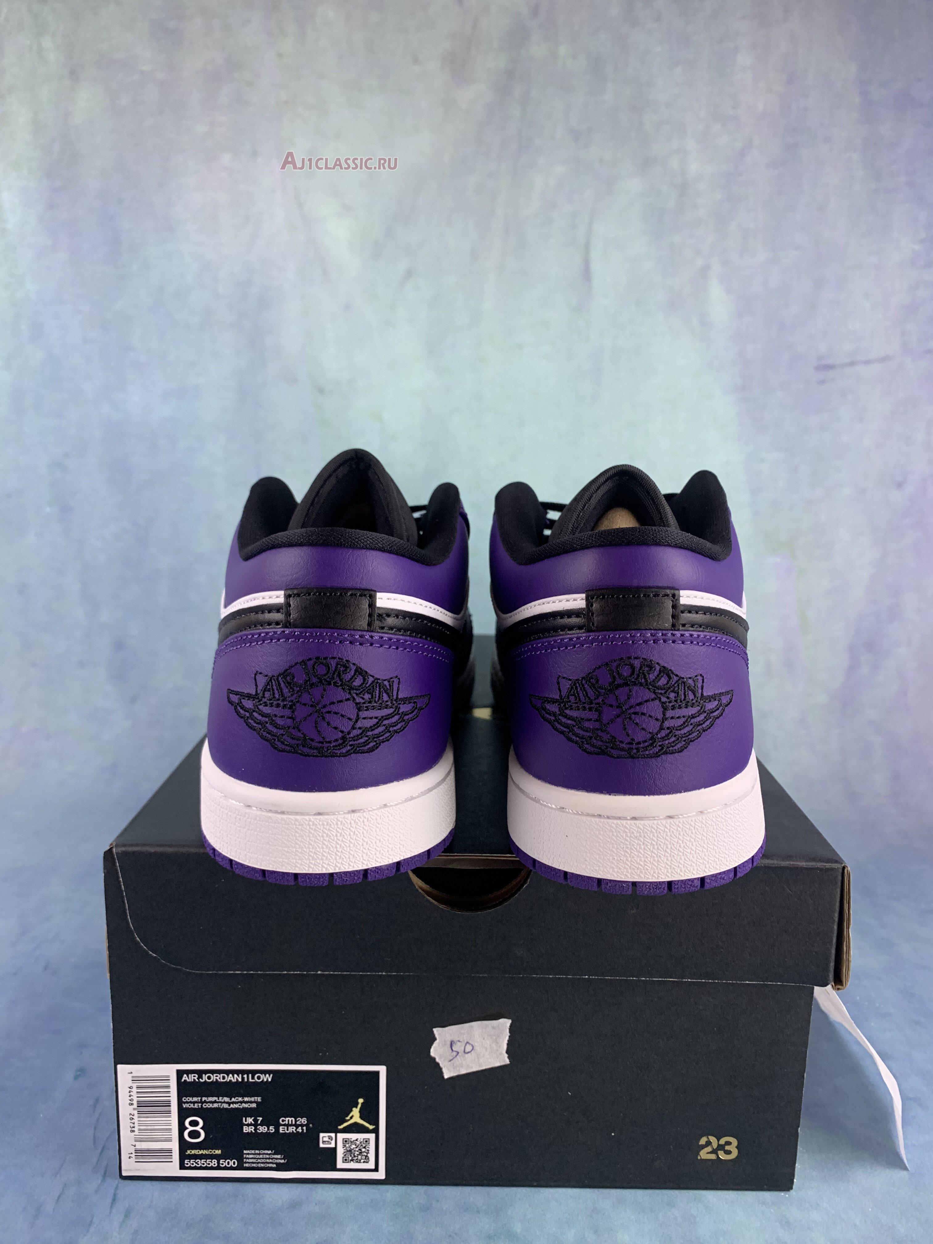 Air Jordan 1 Low "Court Purple" 553558-500-2