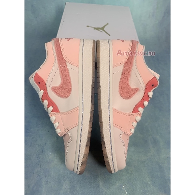 Air Jordan 1 Low SE Mighty Swooshers DM5443-666-1 Light Soft Pink/Pink Salt Sneakers