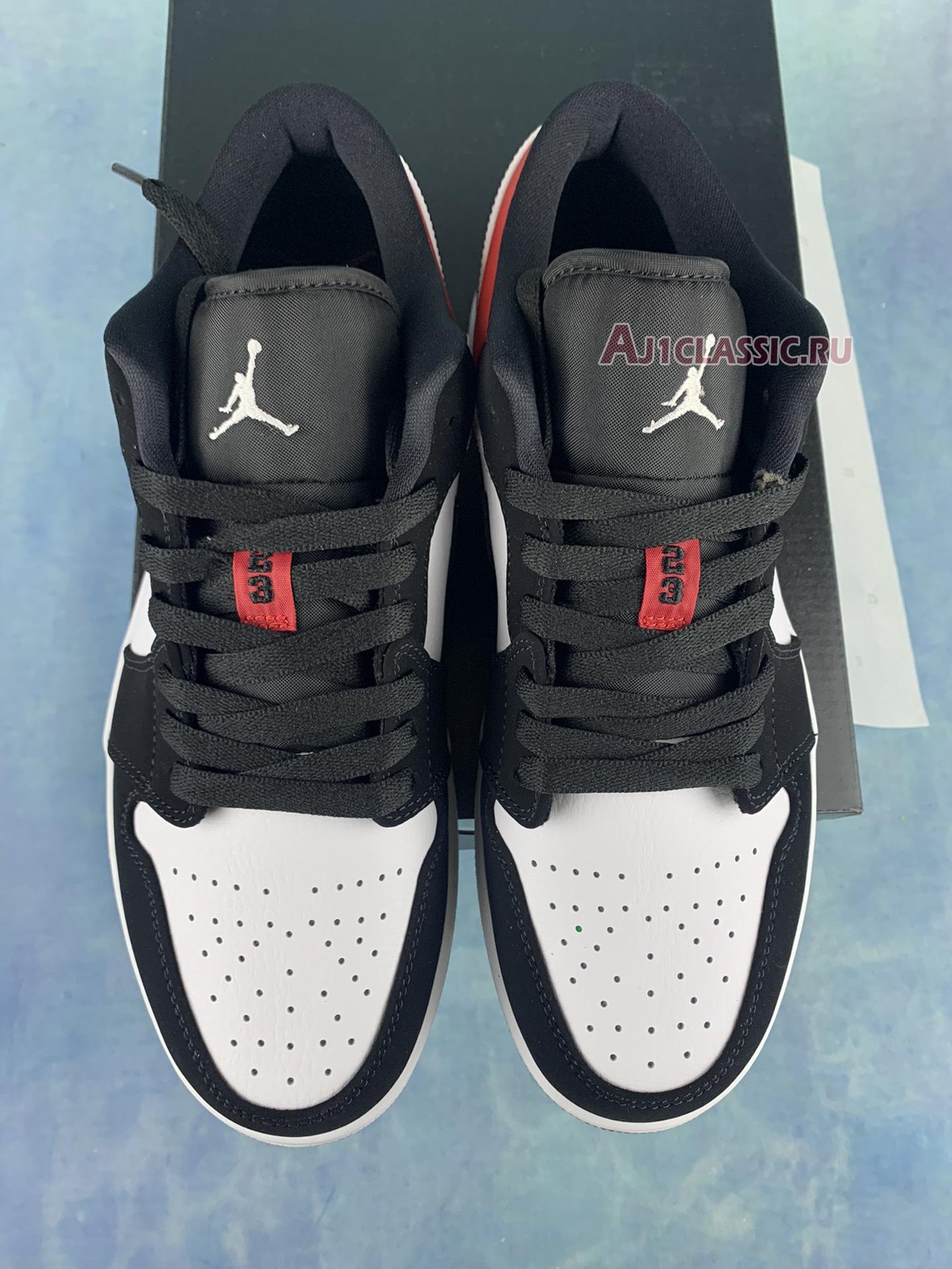 Air Jordan 1 Low "Black Toe" 553558-116-2
