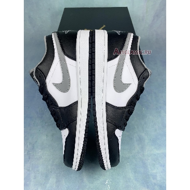 Air Jordan 1 Low Black Medium Grey 553558-040 Black/Medium Grey/White Sneakers